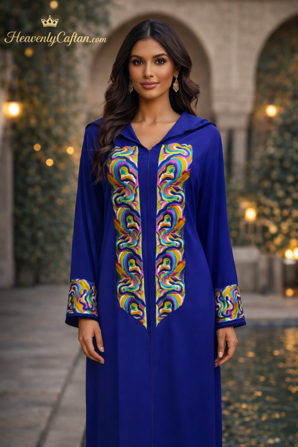 Royal Mosaic Moroccan Djellaba