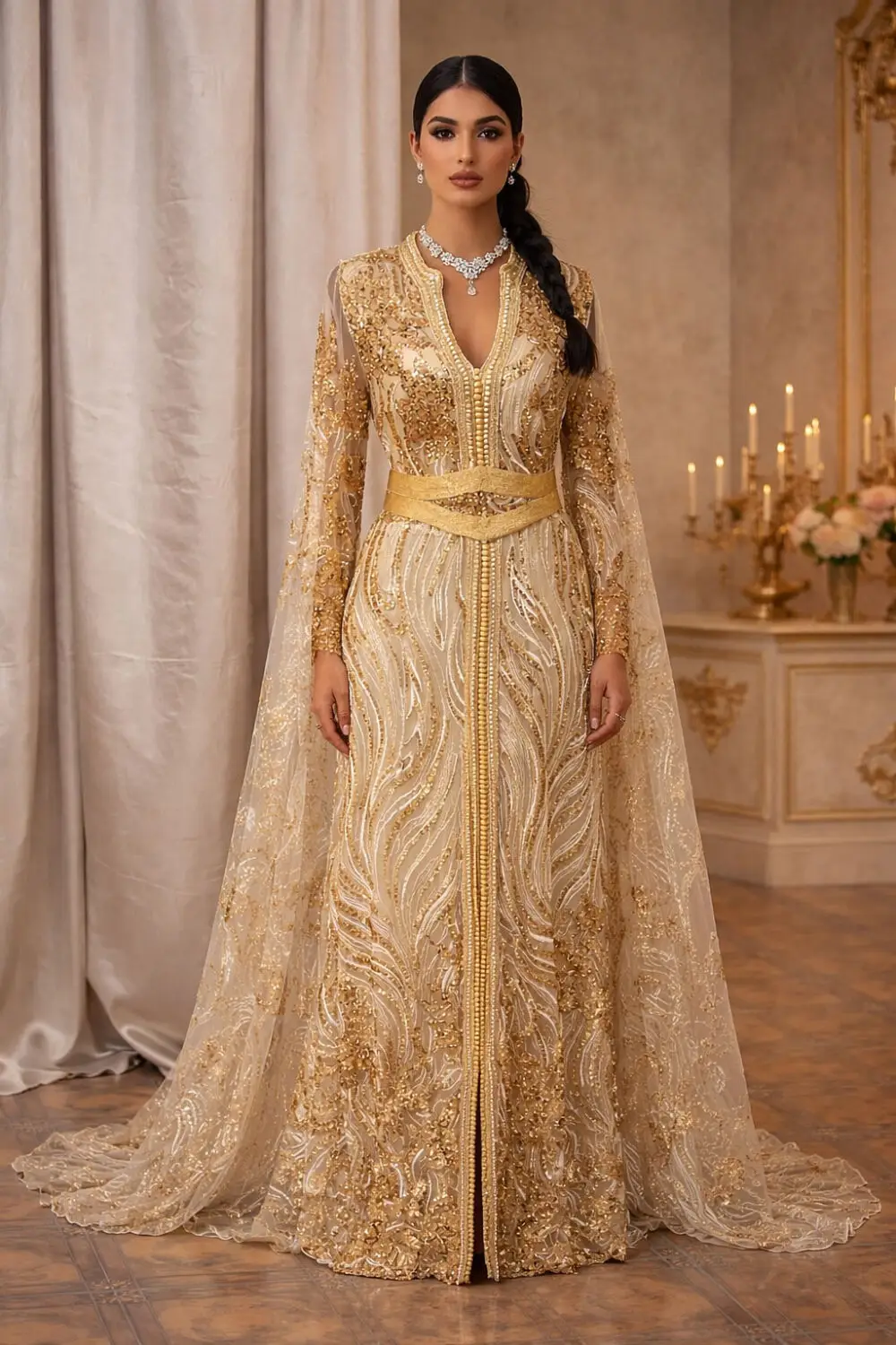 Golden Wedding Caftan